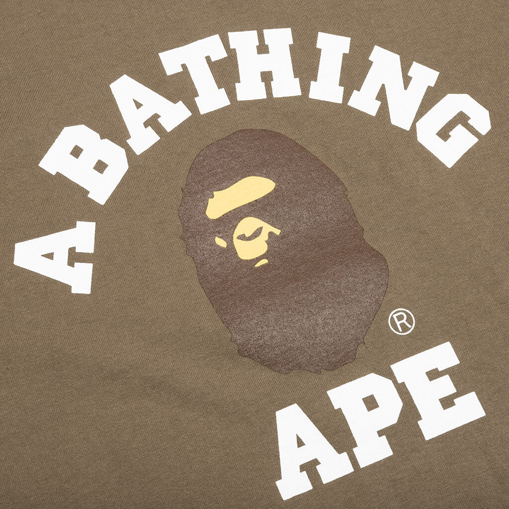 College Tee Brown