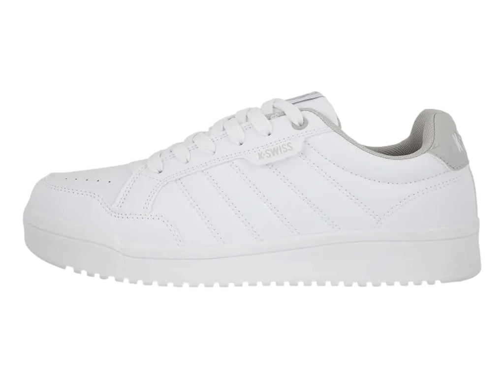 Tenis K Swiss Sanker Blanco con Gris para Hombre