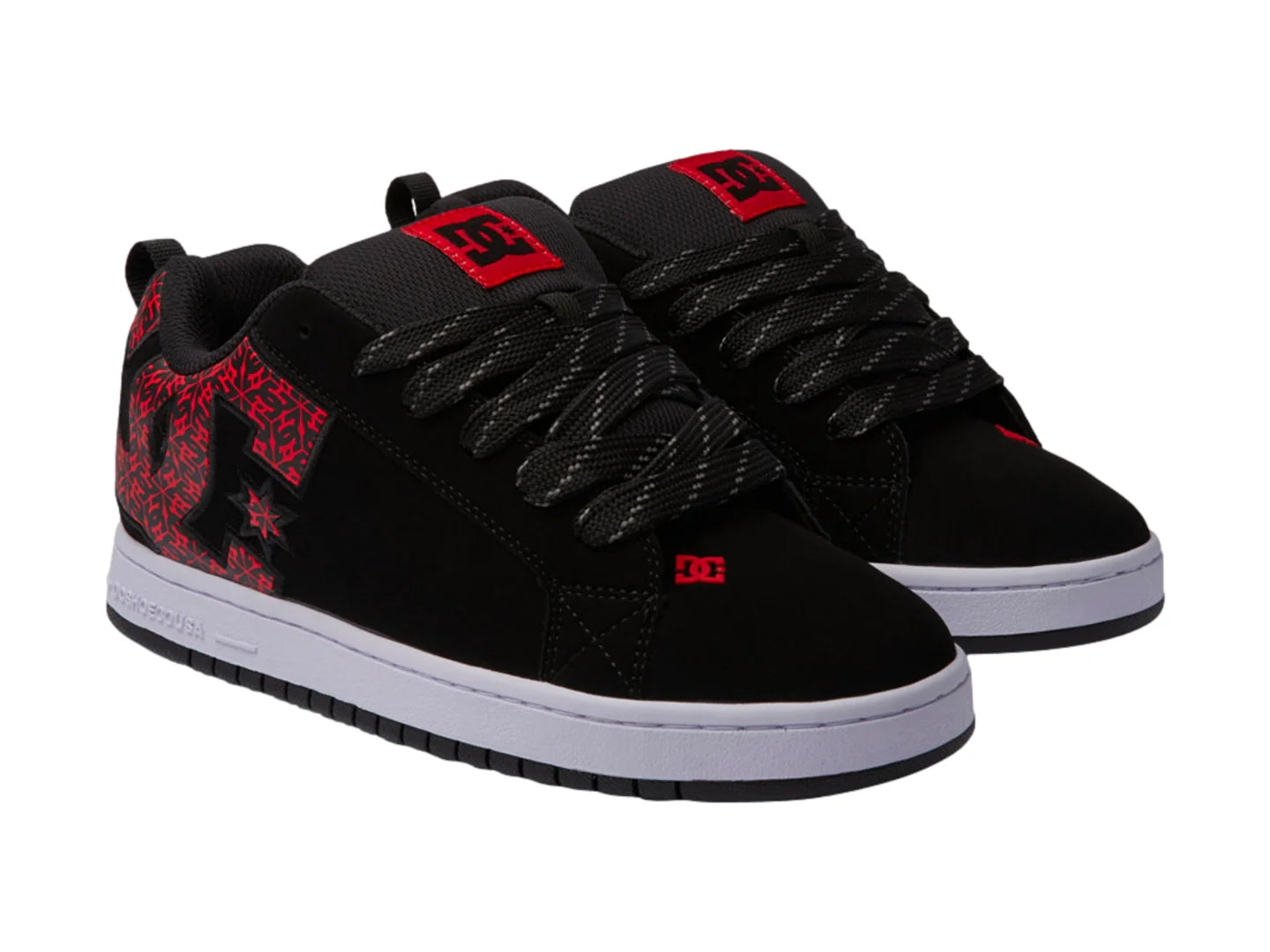 Tenis DC Shoes Court Graffik Negro para Hombre