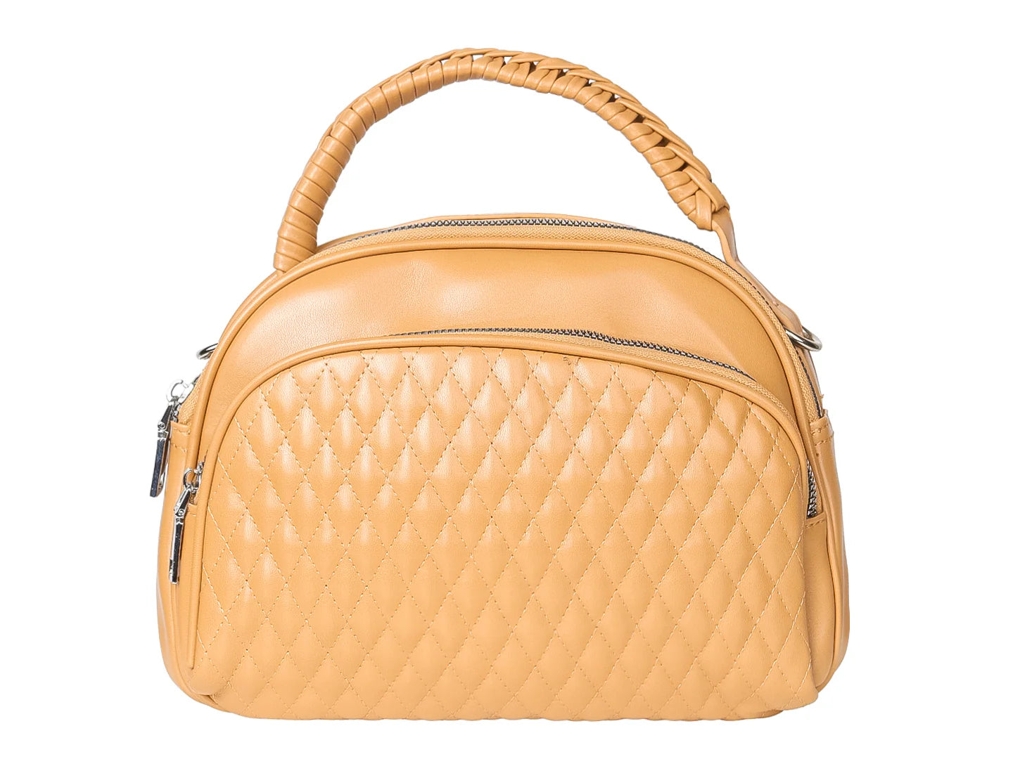Bolso Unibella Acolchado Color Khaki para Mujer