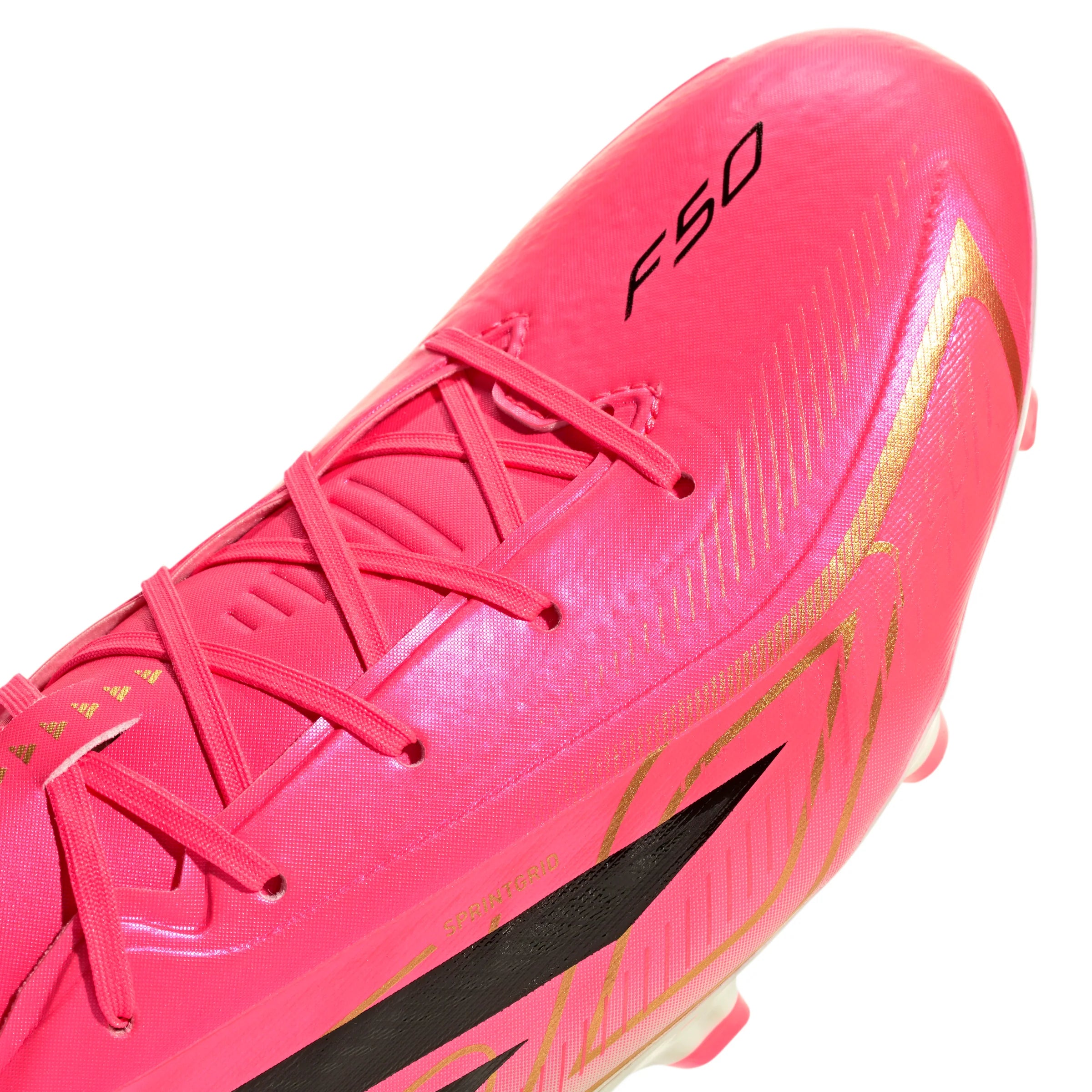 adidas F50 Hyperfast League Firm Ground Mens Soccer Cleats Turquesa Black Gold