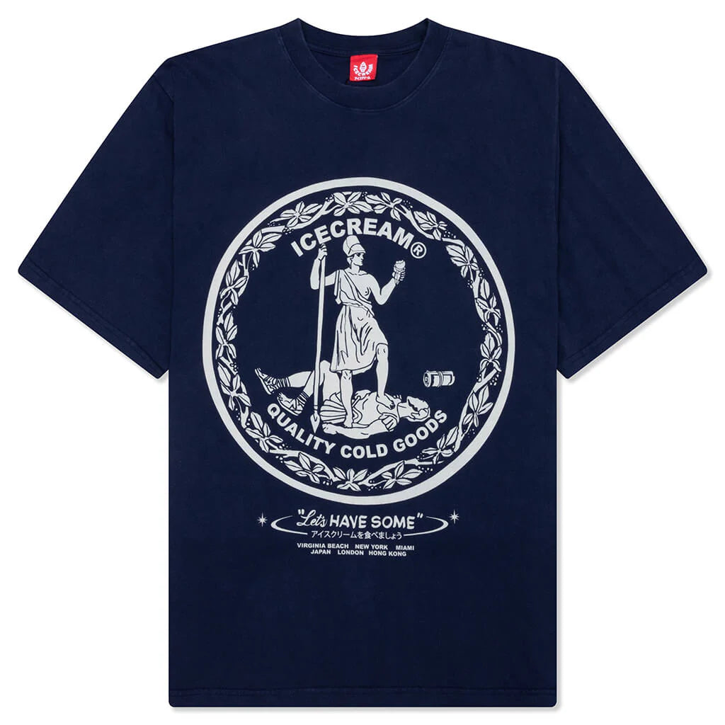 Seal S S Tee Black Iris
