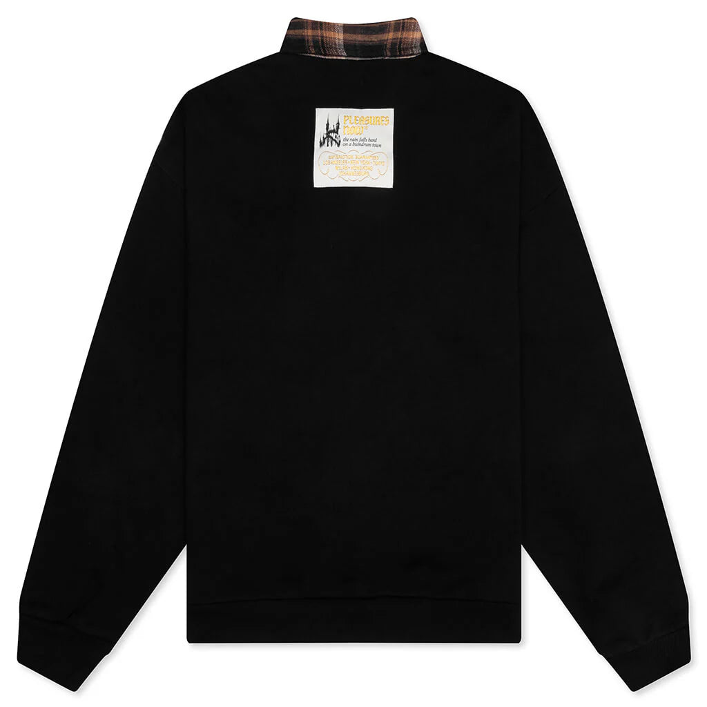 Town Polo Sweatshirt Black