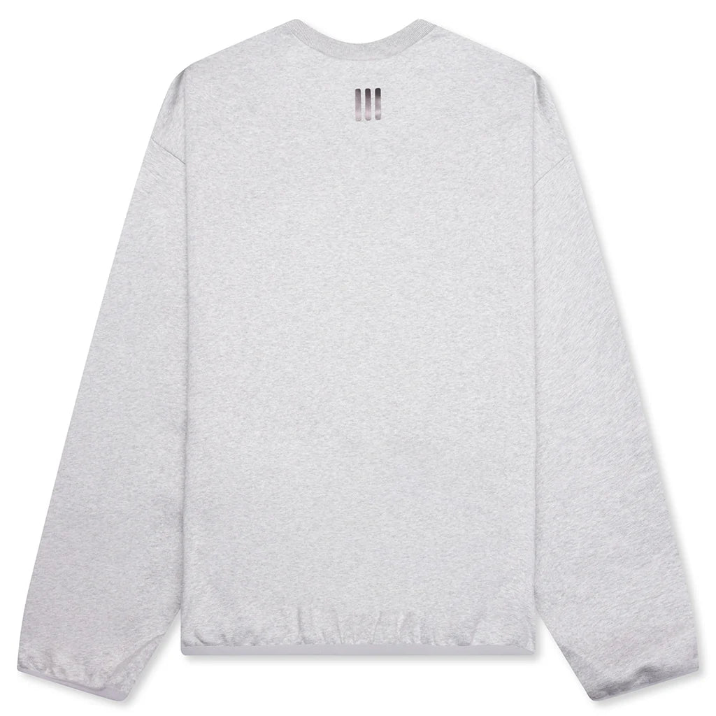 Fear of God Athletics x Adidas Cotton Fleece Crewneck Heather Grey