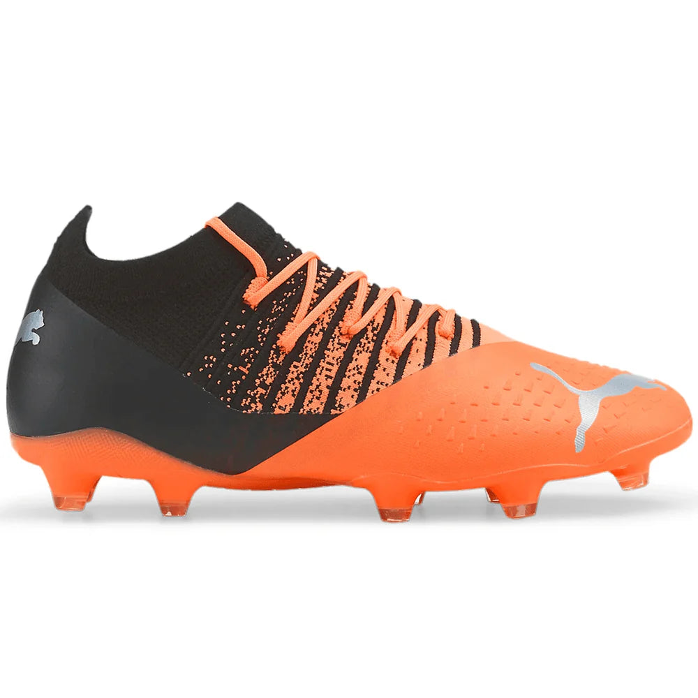 PUMA Future Z 33 FG AG Multi Ground Soccer Cleats Black Orange