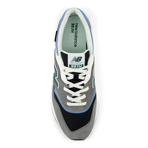 New Balance 997H Cordura Sneaker Shoes Grey Black Heron Blue Green