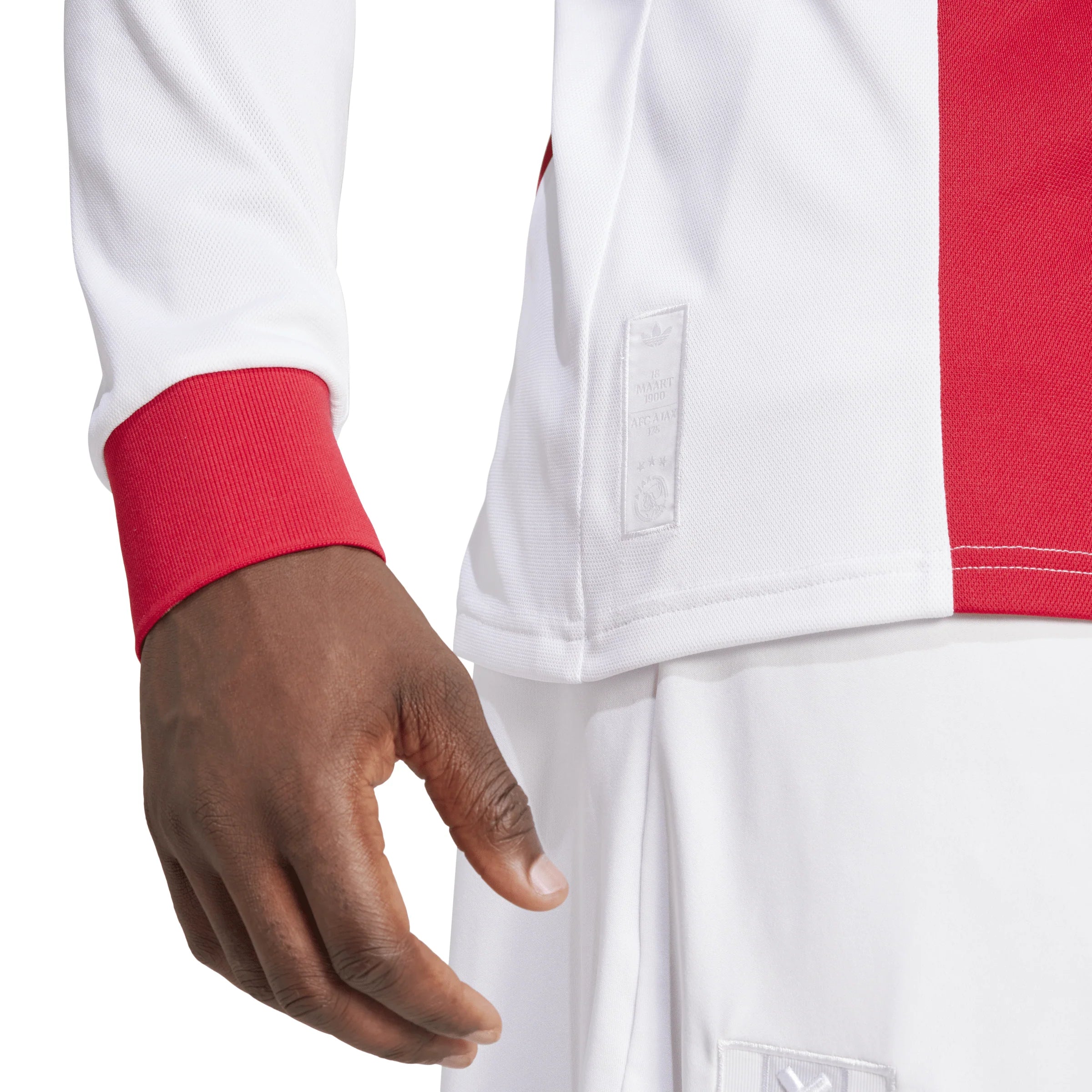 adidas Mens Ajax Amsterdam Anniversary 125 Jersey 25 White