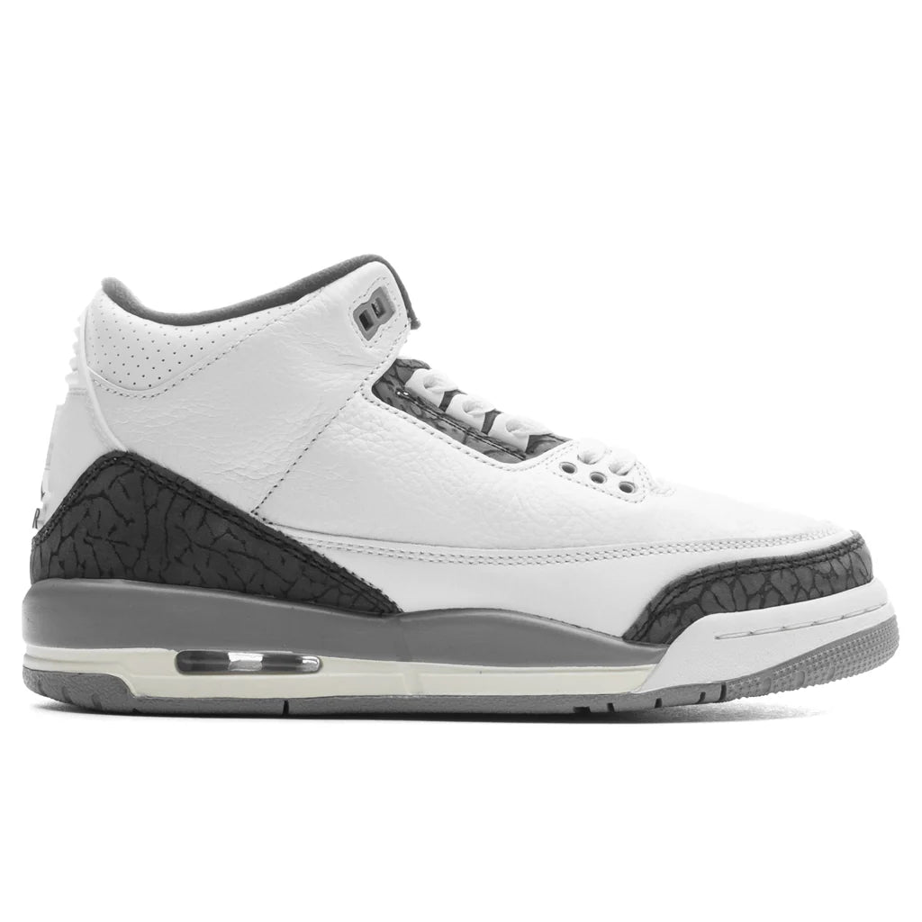 Air Jordan 3 Retro PS Summit White Fire Red Cement Grey
