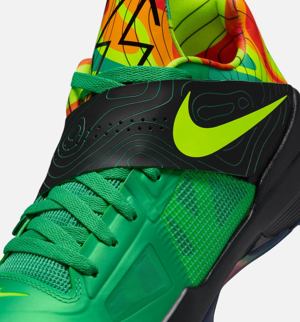 KD 4 Weatherman Mens Lifestyle Shoe Lush Green Volt Black Team Orange