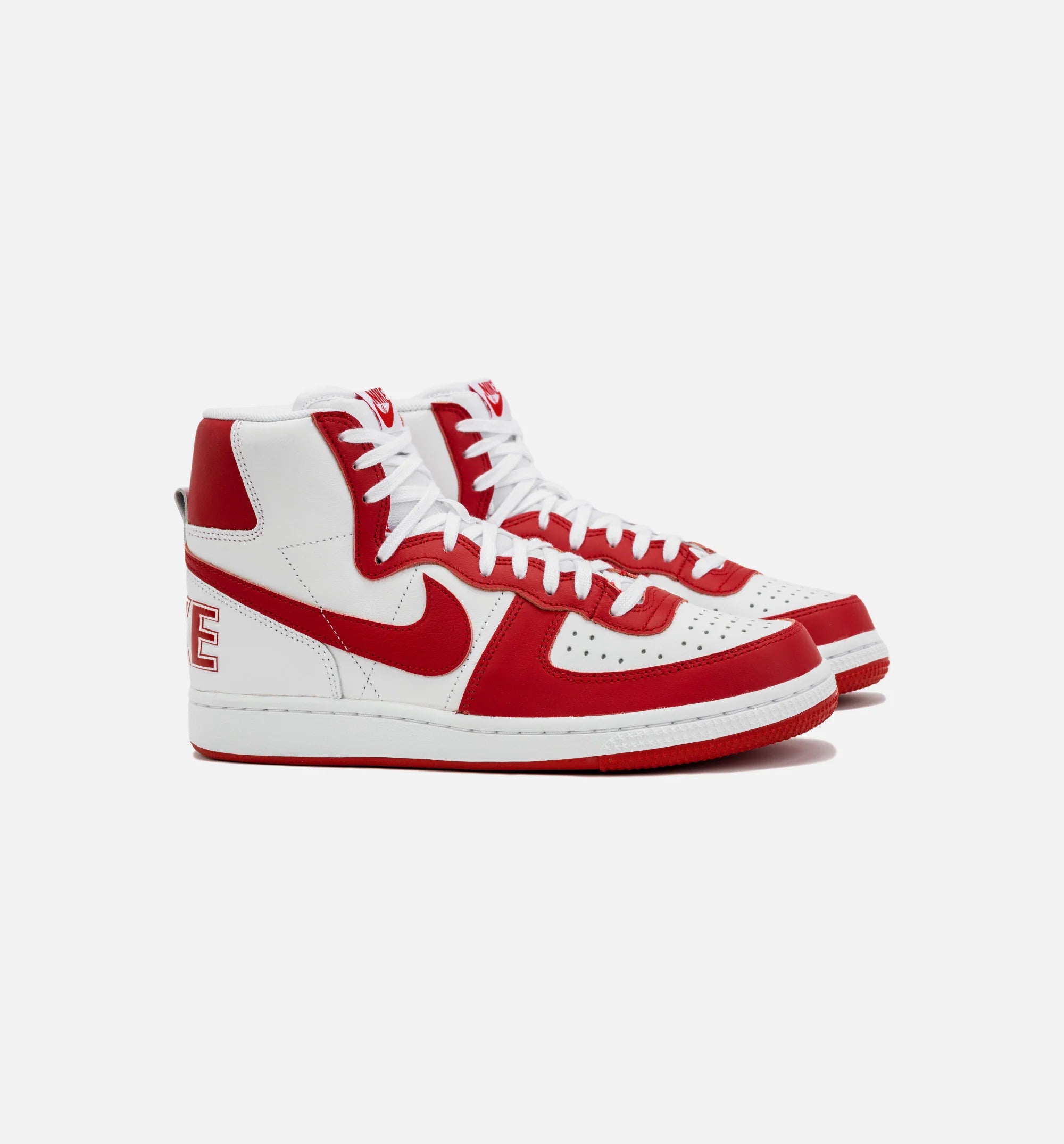 Terminator High University Red Mens Lifestyle Shoe White Red