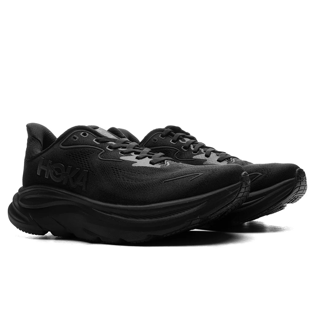 Womens Clifton 10 Black Black