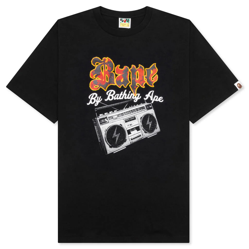 Bape Boombox Tee C Black