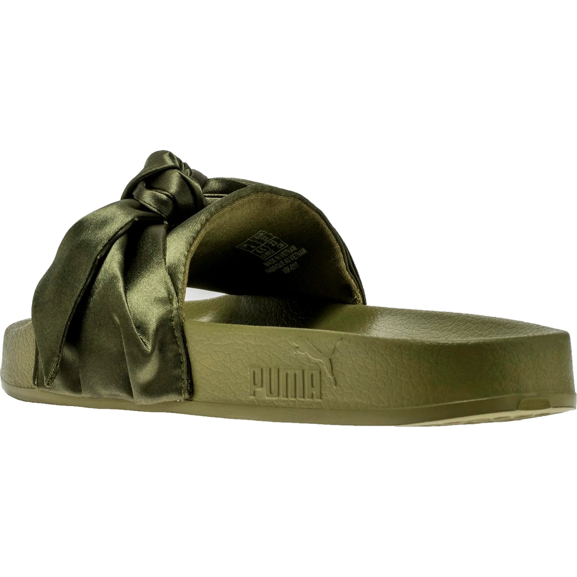 Puma Rihanna Fenty Bow Slides WomenS Olive Green