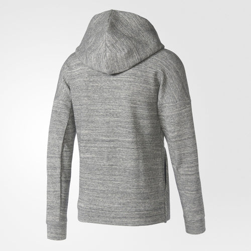 ZNE Travel Hoodie Mens Medium Heather Grey