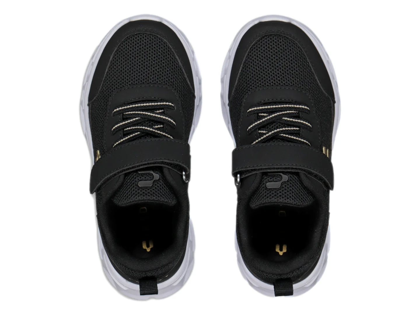 Tenis Charly Light Sport Negro y Blanco para Niño