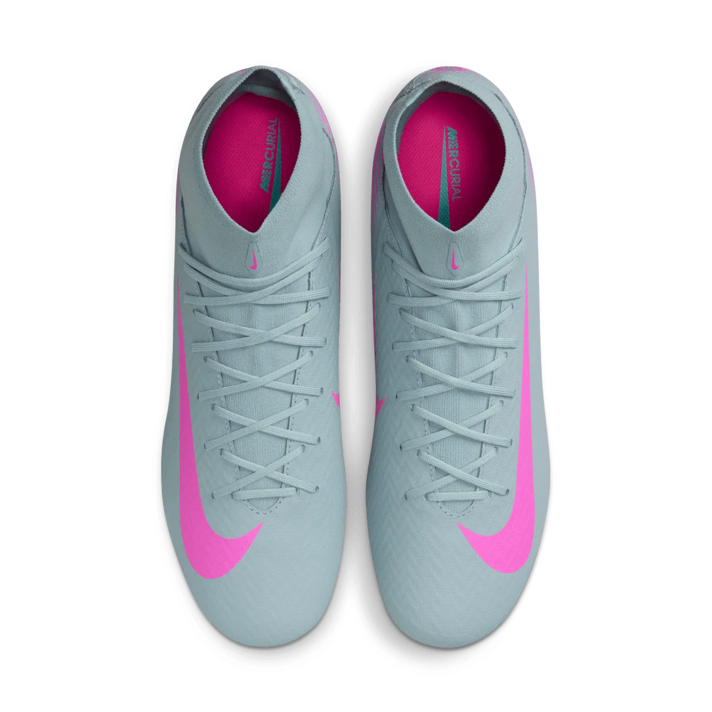 Nike Zoom Mercurial Superfly 10 Academy FG MG Multi Ground Football Boots Ocean Cube Pink Blast