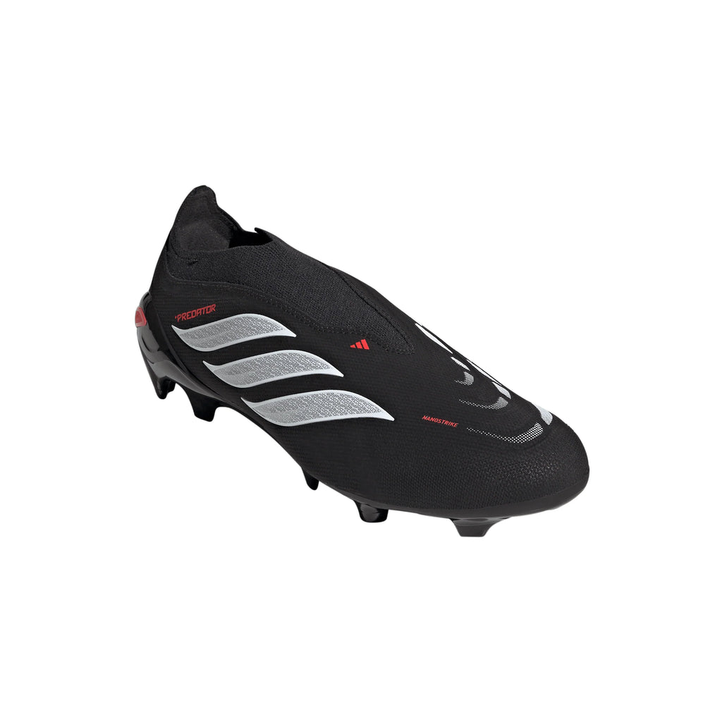 adidas Predator League Laceless FG Firm Ground Mens Soccer Cleats Black White