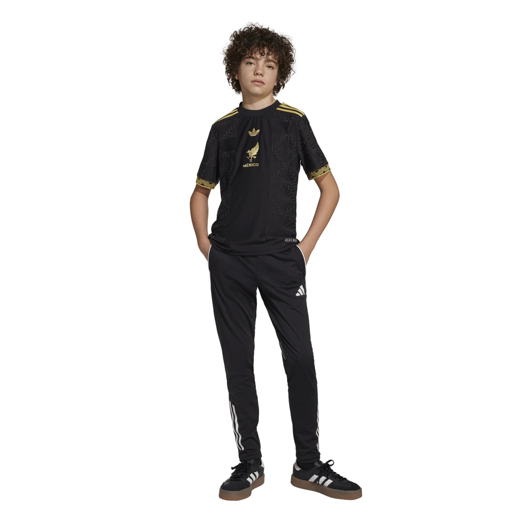 adidas 2025 Mexico Gold Youth Jersey Black