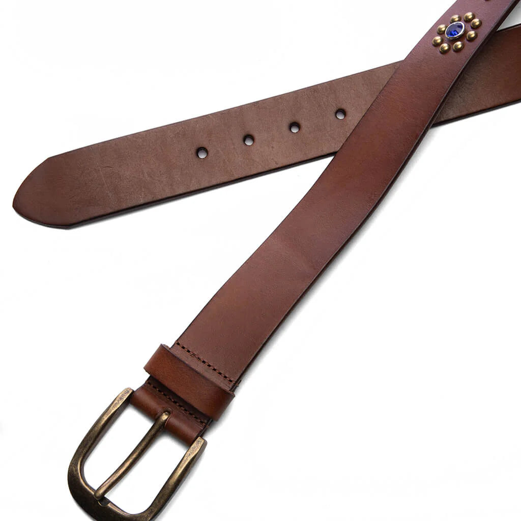 Studded Belt Brown