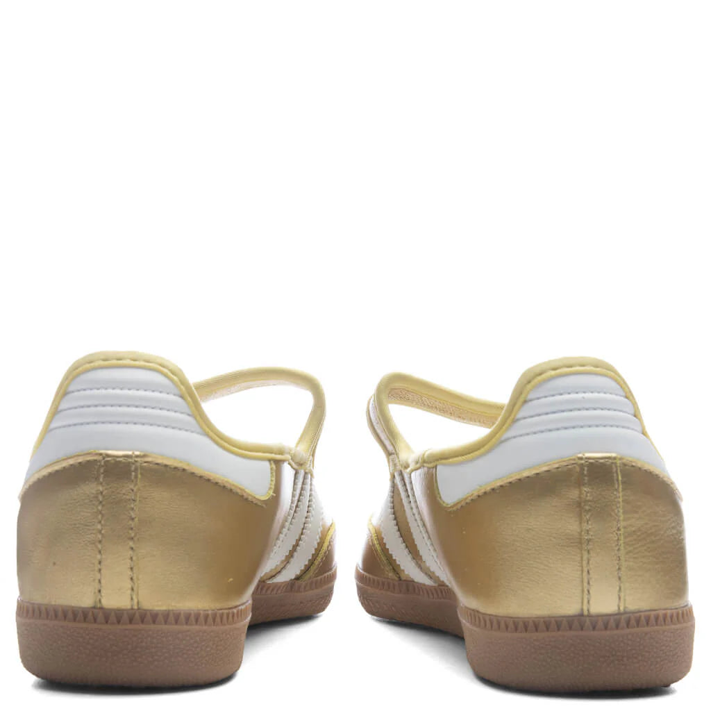Womens Samba Jane Gold Metallic Cloud White Gum