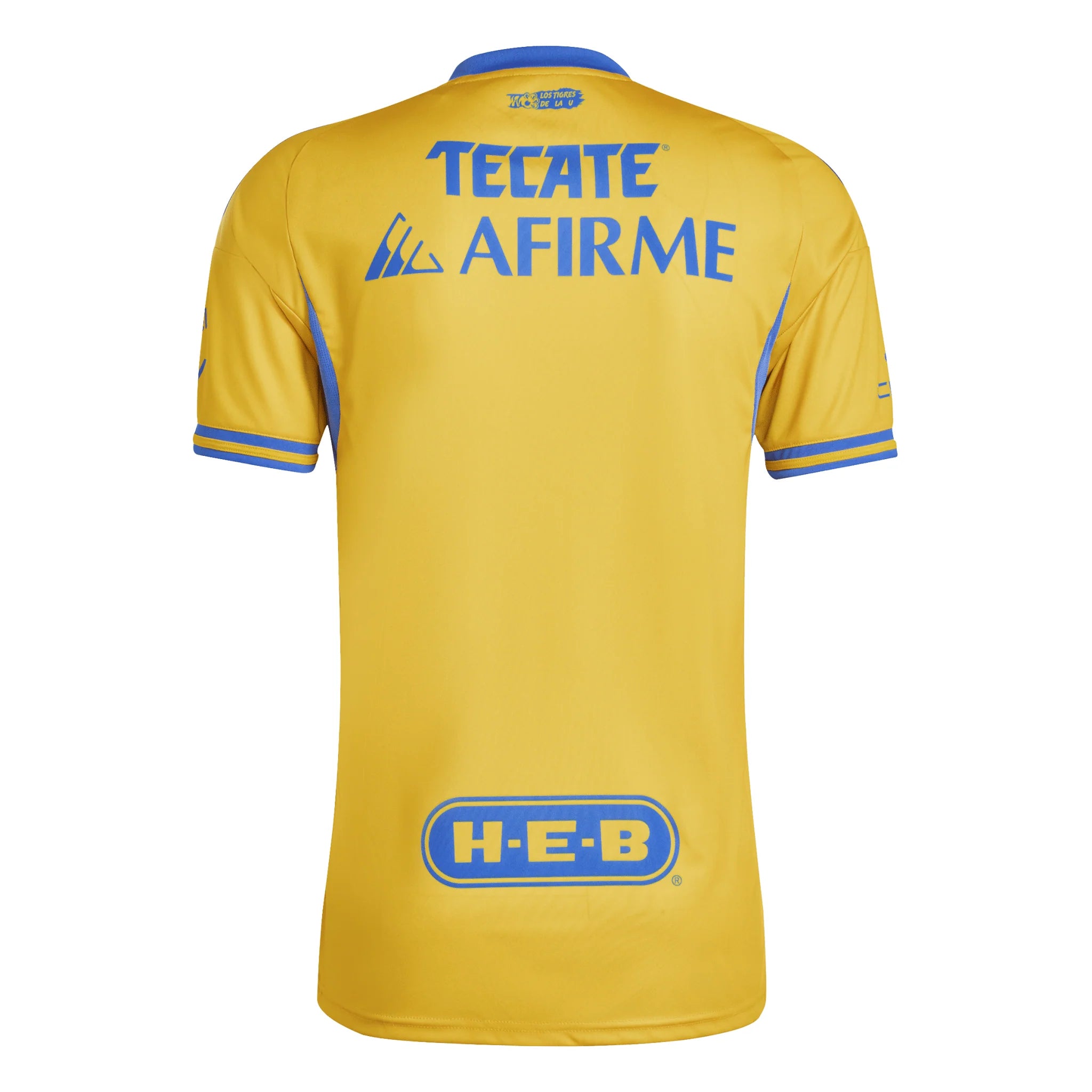 adidas Tigres UANL Home Mens Soccer Jersey 25 26 Gold Blue