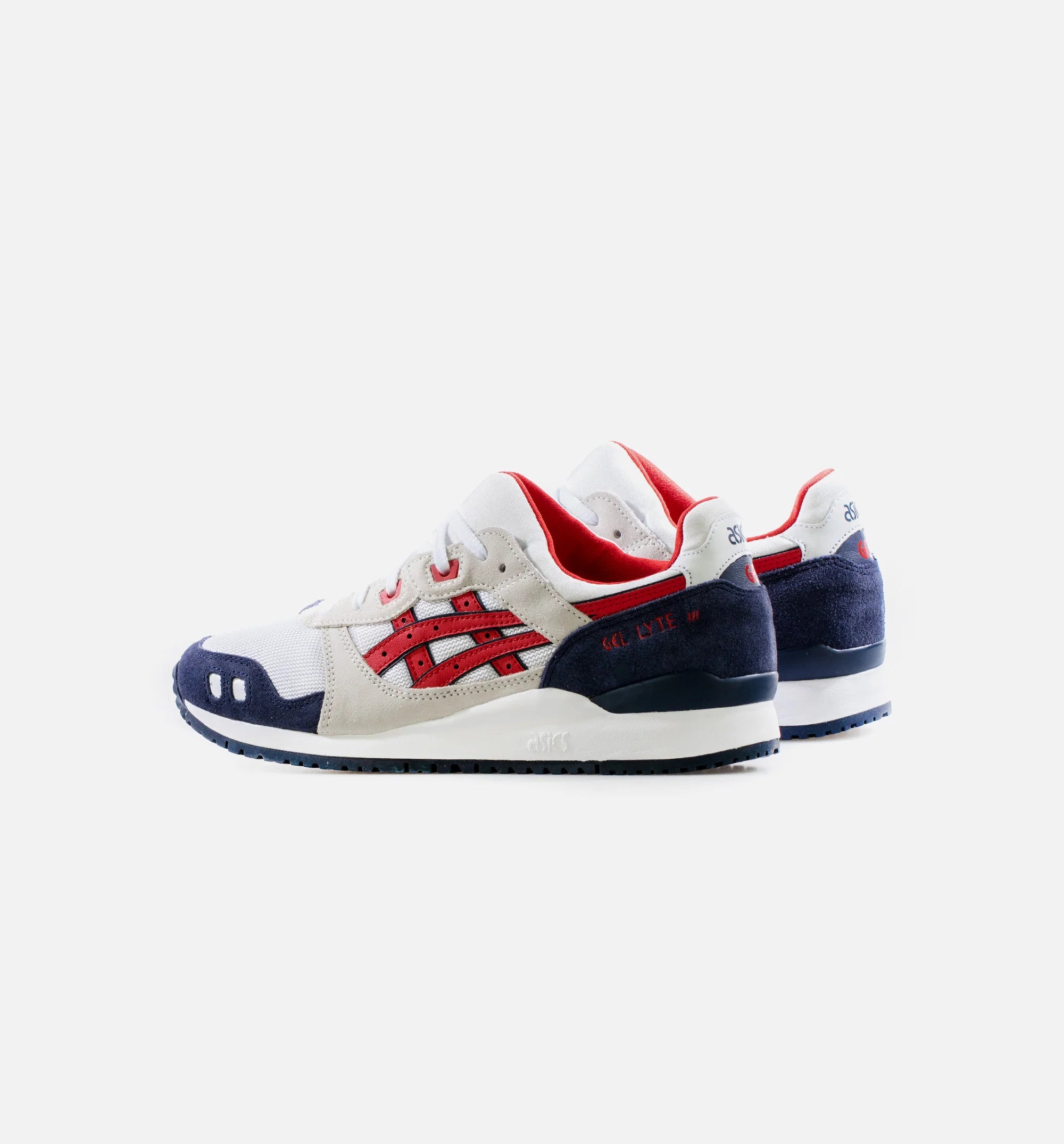 Gel Lyte III Mens Lifestyle Shoe White Red