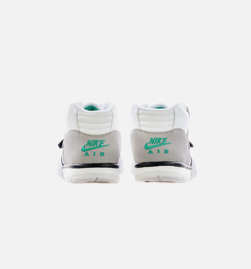 Air Trainer 1 Mid Chlorophyll Mens Lifestyle Shoe White Black Medium Grey