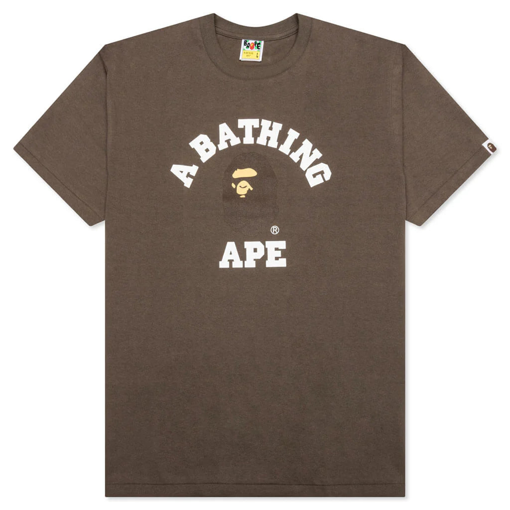 College Tee Brown