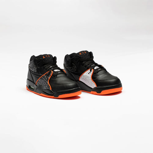 Air Flight 89 All Star Mens Basketball Shoe Black Blaze Orange Green Strike