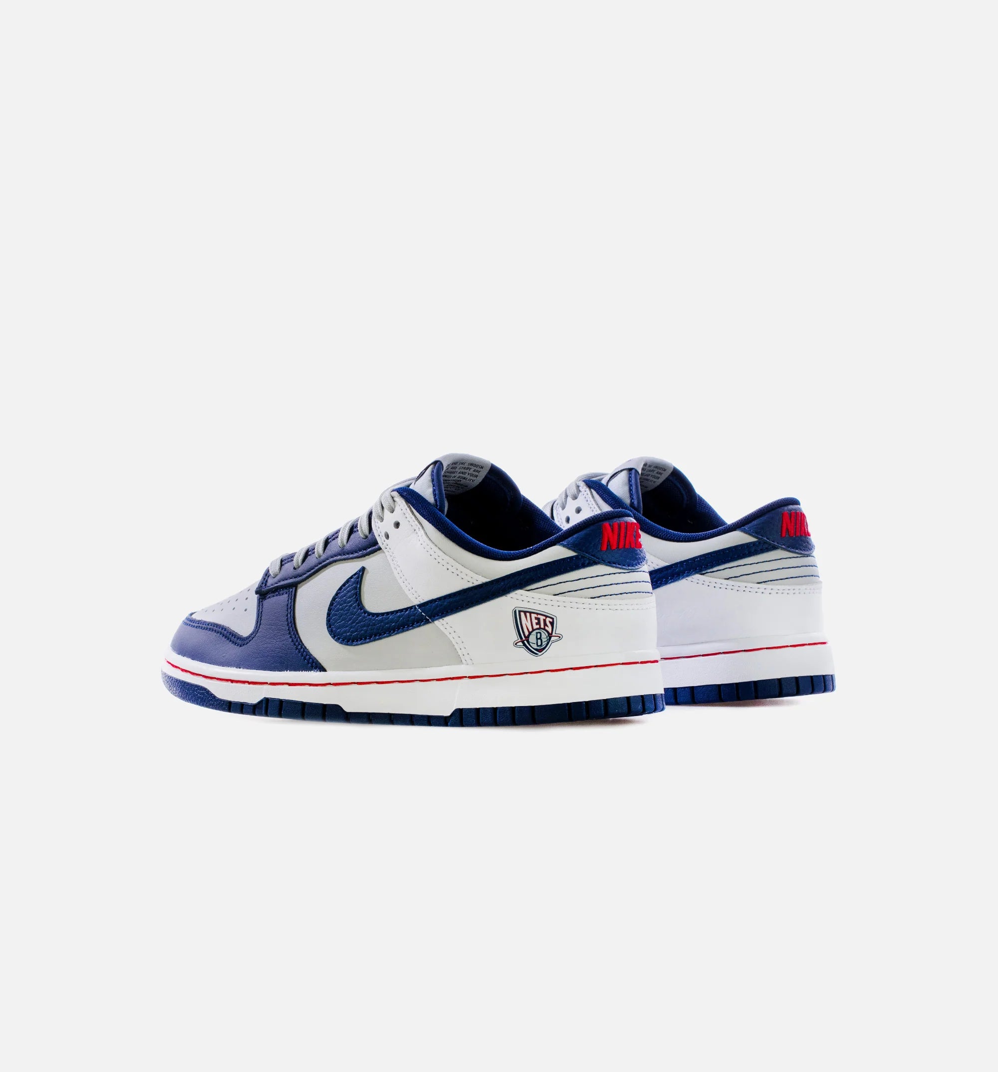 Dunk Low Retro Brooklyn Nets Mens Lifestyle Shoe Blue Grey Limit One Per Customer