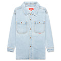 Kids Oversized Waterfall Shirt Jacket Fresh Air