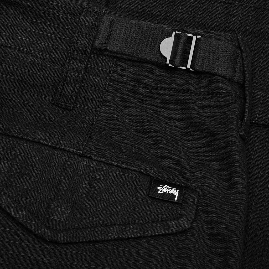 Cargo Ripstop Short Black