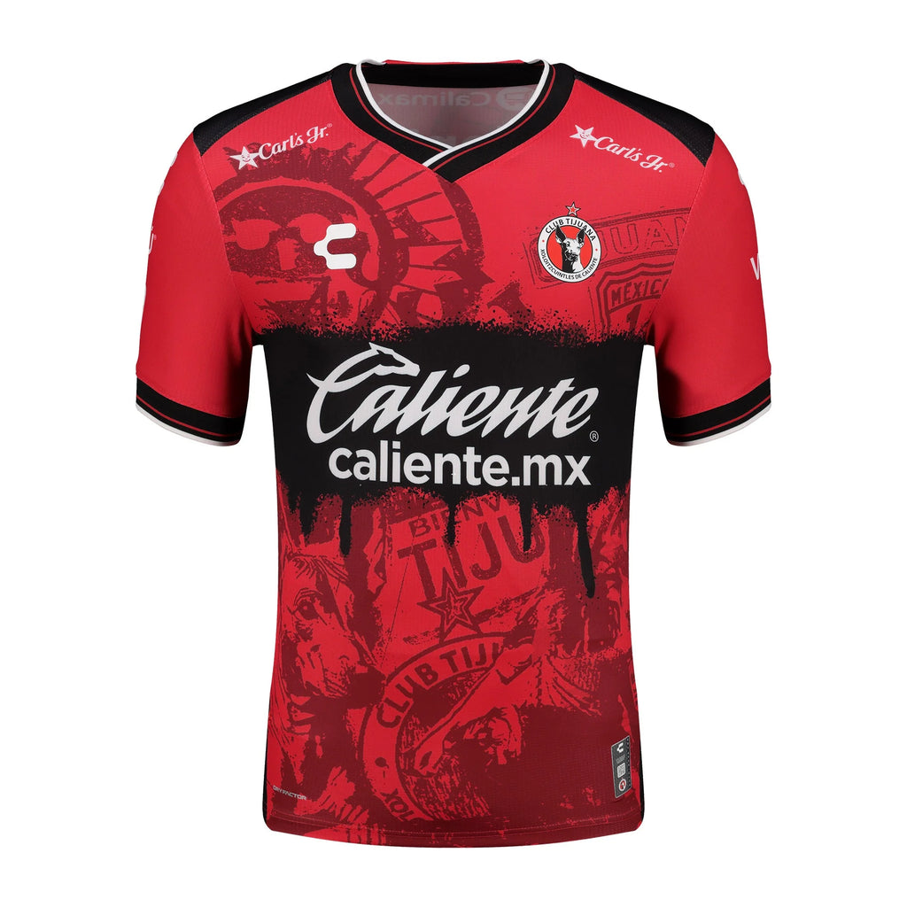 Charly Mens Xolos Home Jersey 2025 Black