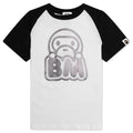 Kids Baby Milo Raglan Tee White
