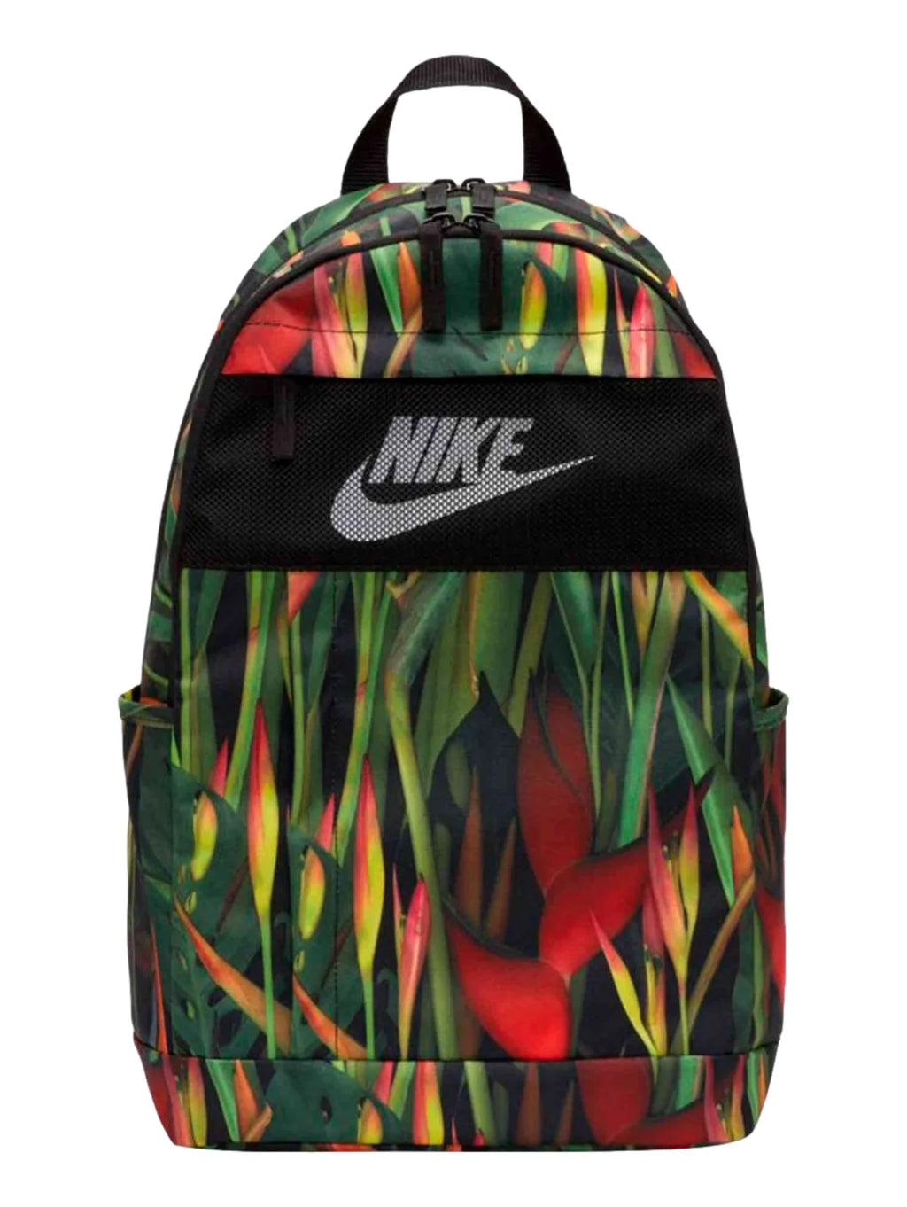 Mochila Nike Elemental 20 AOP Negro Rojo y Blanco