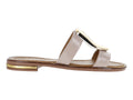 Sandalias Luna Rosa Color Maquillaje para Mujer