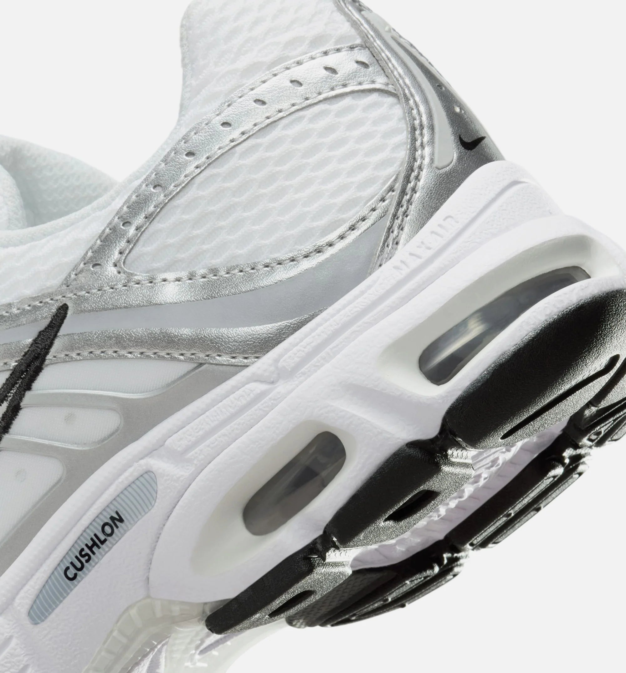 Air Max Moto 2K Womens Lifestyle Shoe White Photon Dust Metallic Silver Black