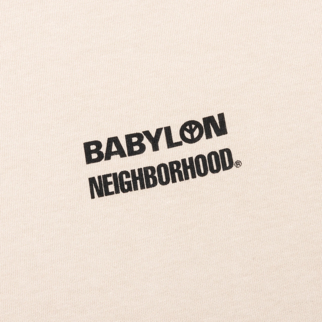 Neighborhood x Babylon Tee SS 1 Beige