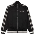 Dragon Embroidered Track Top Black