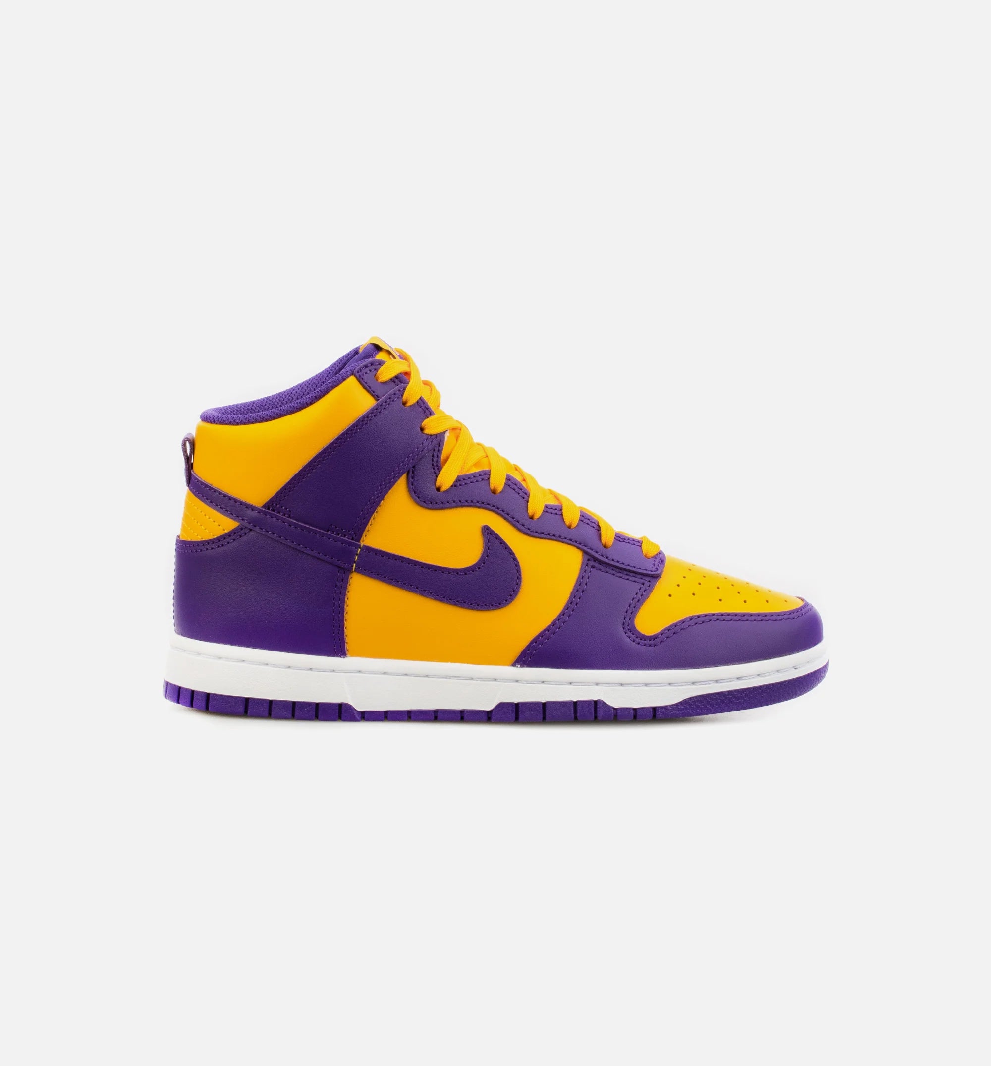 Dunk High Court Purple Mens Lifestyle Shoe Purple Yellow