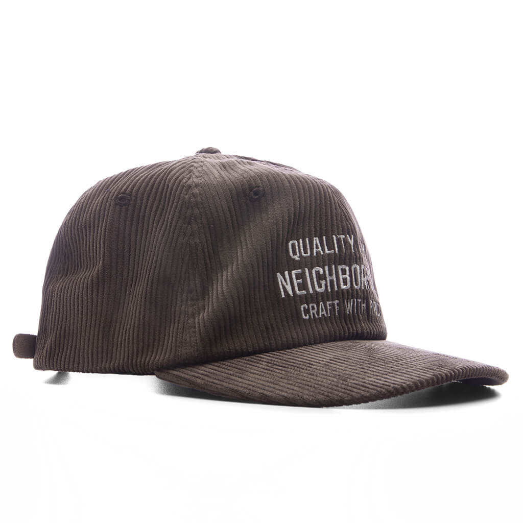 Corduroy Dad Cap Brown