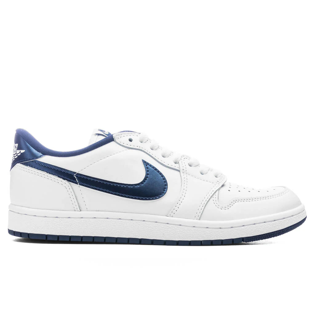 Air Jordan 1 Low 85 Metallic Blue White Navy