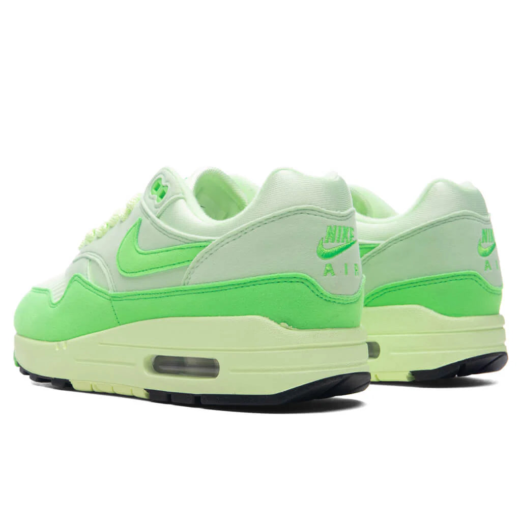Womens Air Max 1 87 Vapor Green Green Strike Barely Volt
