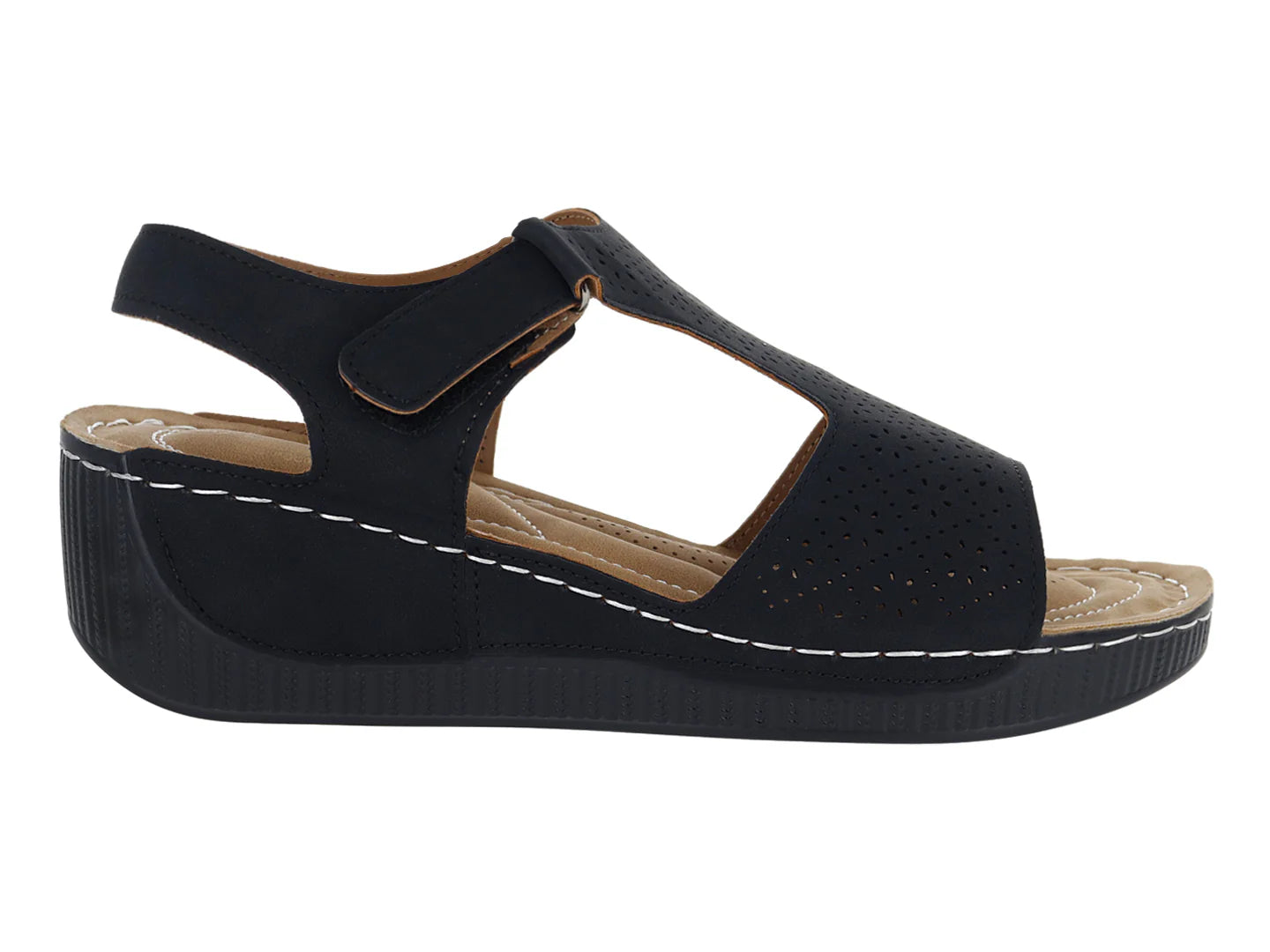 Sandalias Torrente Confort Negro para Mujer