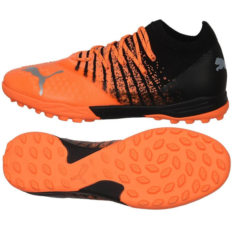 Puma Future Z 13 PRO CAGE Yellow Firm Ground Soccer Shoes