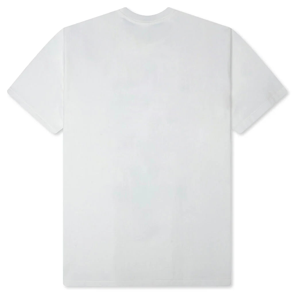 BAPE Check By Bathing Ape Tee White Blue
