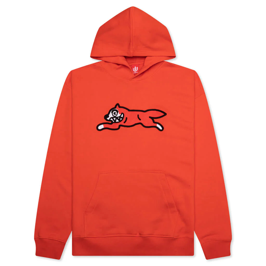 Running Dog Hoodie Spicy Orange