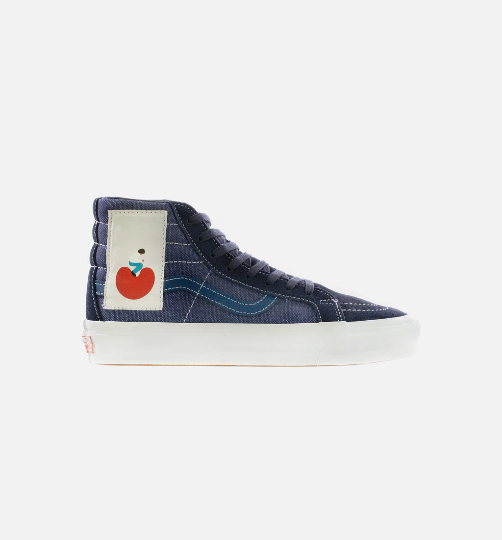 Geoff McFetridge Vault OG Sk8 Hi LX Mens Skate Shoe Navy White