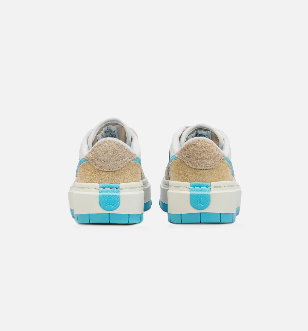 Air Jordan 1 Elevate Low Salt Lake City Womens Lifestyle Shoe Beige Blue