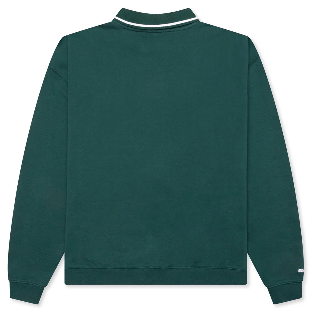 Phuk Luzin Collared Sweatshirt Spruce